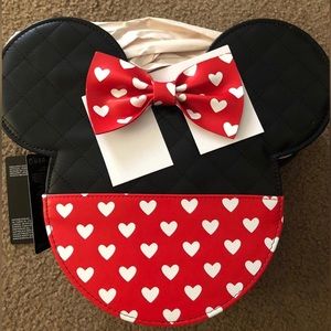 Loungefly Minnie/Mickey reversible crossbody
